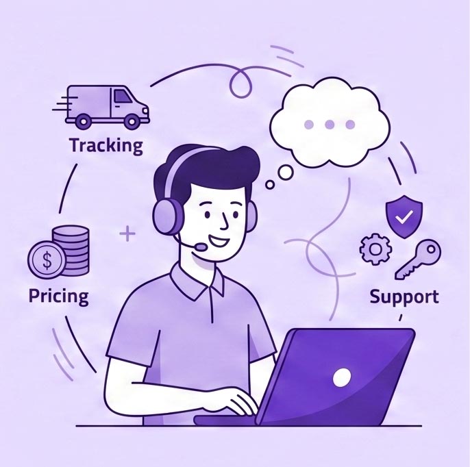 الأسئلة الشائعة - EDEX Express